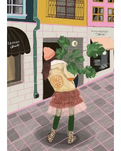 2-osainen kortti Johanna Ilander - Kukan kanto