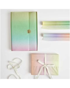 Silkkipaperi Rico Design - Gradient Turqoise