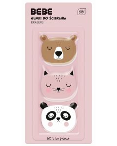 Pyyhekumisetti 3kpl Interdruk - Bebe cute