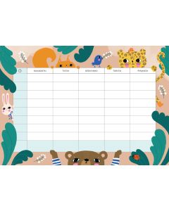 Lukujärjestys Putinki Mira Mallius - Eläimet