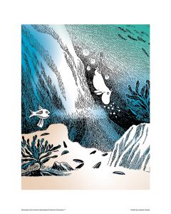 Juliste Putinki Muumi 24x30cm - Muumipeikko sukeltaa