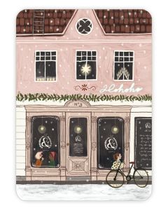 Joulukortti Johanna Ilander - Joulukahvila