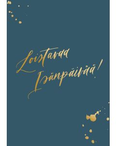 2-osainen kortti Kalligrafiastudio - Loistavaa isänpäivää