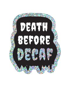 Vinyylitarra Putinki Design - Death before decaf