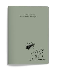 Vihko A5 Putinki Muumi - Stars are my favorite things