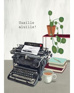 2-osainen kortti Johanna Ilander - Uusille aluille