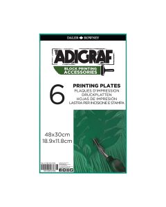 Adigraf linolevy pehmeä Extra Large 30x48cm vihreä