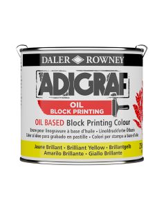 Adigraf Oil Block Printing 250 ml Brilliant Yell, Korvaa 5900040