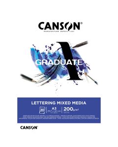 Canson Graduate Lettering Mixed Media A3 200g(20)