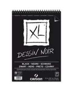 Canson XL Dessin Black 150g A3 (40) kierre, Luonnoslehtiö