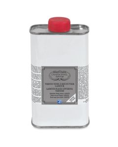 CBN Etching ground 250 ml Black Covering Lamour, Stop out -suojavernissa