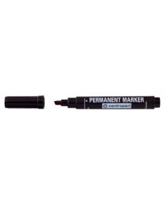 Centropen Marker musta huopakynä viisto 1-4,6mm, blister