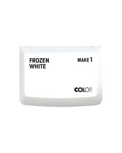 CP MAKE 1 leimasinvärityyny Frozen white 50*90 mm