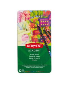 Derwent Academy Colouring 12, värikynälajitelma