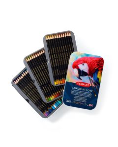 Derwent Chromaflow 36 väriä, metallirasia