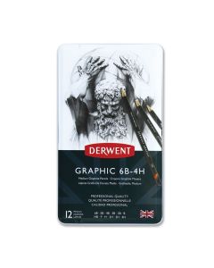 Derwent Graphic 12 6B-4H Medium, lyijykynälajitelma 34214