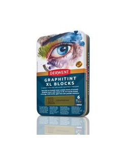 Derwent Graphitint XL Blocks Tin (6)
