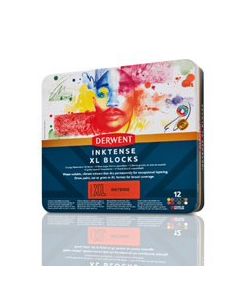 Derwent Inktense XL Blocks Tin (12)