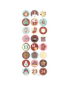 DPC Adventtikalenterin numerotarrat 1-24