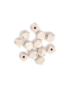 DPC puuhelmet 8-kulmainen 12mm nature 12kpl