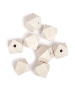 DPC puuhelmet 8-kulmainen 20mm nature 8 kpl