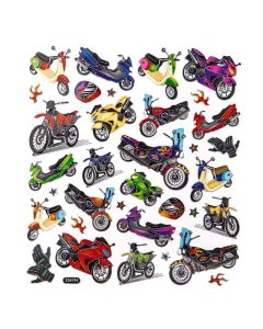 DPC tarra-arkki A5 34kpl moottoripyörät, UV-lakka