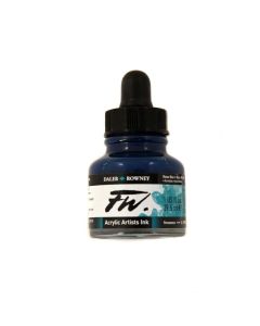 DR FW Acrylic ink 29.5ml 151 Marine blue, Taiteilijatasoinen muste