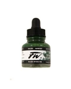 DR FW Acrylic ink 29.5ml 375 Sap green, Taiteilijatasoinen muste