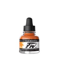 DR FW Acrylic ink 29.5ml 687 Flame orange, Taiteilijatasoinen muste