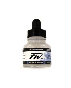 DR FW Acrylic ink 29.5ml 711 Shimmering blue, Taiteilijatasoinen muste