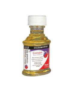 DR Georgian WAMO Pellavaöljy 75ml, Linseed oil vesiliukoiselle öljyvärille