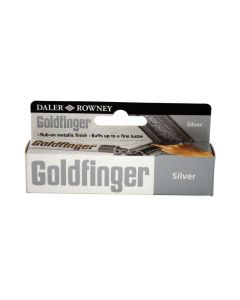 DR Goldfinger metallipasta 22ml hopea, Sopii useimmille pinnoille, mm.kehystenkorjaukseen
