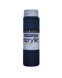 DR Graduate acrylic 500ml 127 Indigo, 500ml akryyliväri