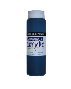 DR Graduate acrylic 500ml 154 Phthalo turquoise, 500ml akryyliväri