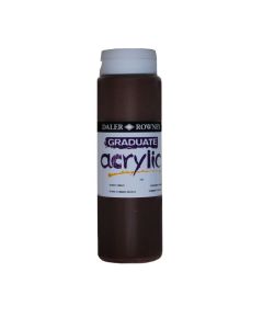 DR Graduate acrylic 500ml 225 Burnt umber, 500ml akryyliväri
