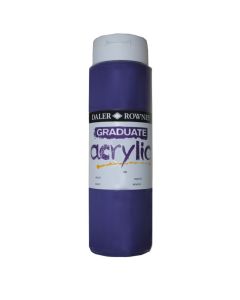 DR Graduate acrylic 500ml 450 Violet, 500ml akryyliväri