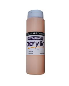 DR Graduate acrylic 500ml 573 Portrait pink, 500ml akryyliväri