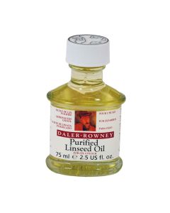DR Puhdistettu pellavaöljy 75ml, Purified linseed oil öljyvärille