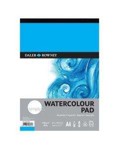 DR Simply akvarellilehtiö 190g A4 (14) PK, 14 sivua