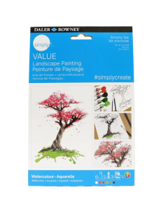 DR Simply Akvarellisetti Activity Landscape