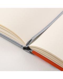 Graduate luonnoskirja 14x21,6cm 90g(184) kova/vhar, kova kansi/vaalean harmaa