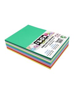 ILOX kartonkilajitelma A5 220g 9 väriä 500g, Kilokartonki