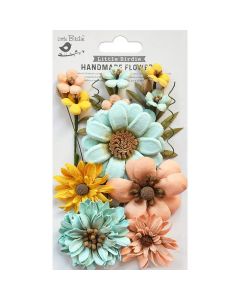 L.Birdie paperikukat Helen Sunshine,12kpl pastelli, käsintehty