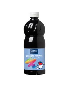 LB Redimix 1000ml 265 (039) Black x, 1000ml valmisväri musta