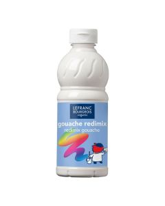 LB Redimix 500ml 001 (018) White x (4), 500ml valmisväri valkoinen