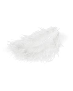 MEYCO Höyhen 12cm valkoinen 17kpl