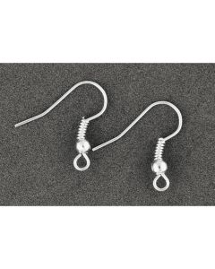 MEYCO Korvakorukoukku 10kpl hopea, TEHTAALLE 03/2025 nikkelitön