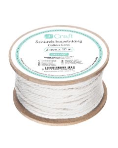 P. DPC Puuvillalanka 2mmx10m luonnonvalk, Makramee