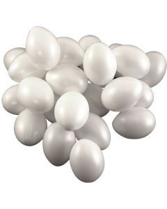 P. ILOX Muovimuna 60mm valkoinen 25kpl