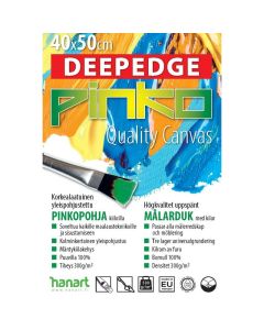 PINKO DEEPEDGE 40x50cm Maalauspohja 38mm, 100% puuvilla 300g (180)